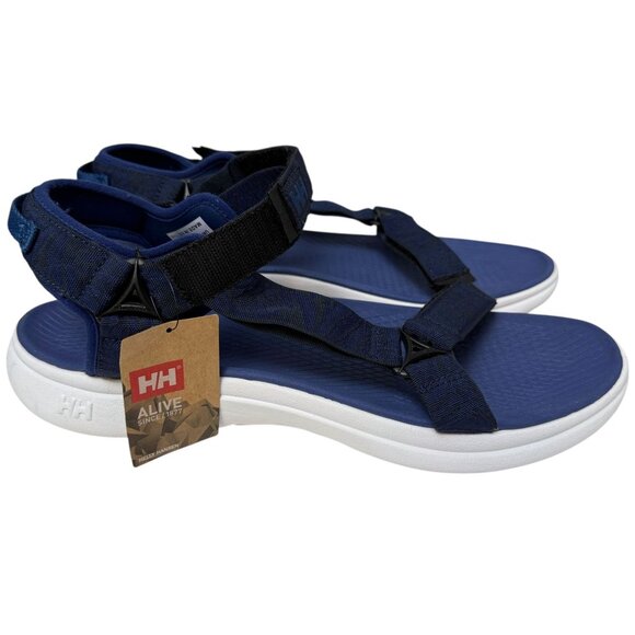 Helly Hansen Mens Capilano F2F Sandals Size 12 Blue Casual Sporty Hiker - Picture 1 of 13
